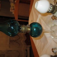 Керамични  настолни лампи , комплект кер.съдове ,обшити с ратани свещници, снимка 13 - Декорация за дома - 32097728