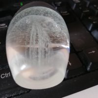 РЕТРО стъкло яйце с гъба, снимка 2 - Колекции - 29097057