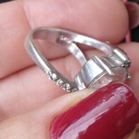 Изумителен сребърен пръстен проба 925 и житен клас , снимка 9 - Пръстени - 42322144