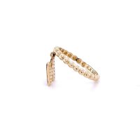 Златен дамски пръстен 1,63гр. размер:52 14кр. проба:585 модел:20230-6, снимка 3 - Пръстени - 42905037