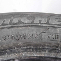 4бр зимни гуми 205/55/16 Michelin L0467, снимка 6 - Гуми и джанти - 44808692