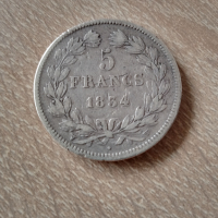 5 франка 1834 W Франция, снимка 1 - Нумизматика и бонистика - 44700691