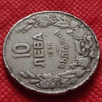 Монета 10 лева 1930г. Царство България за колекция декорация - 24987, снимка 4 - Нумизматика и бонистика - 35194849