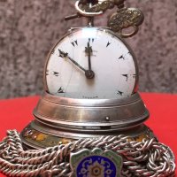 Джобен часовник от великият майстор-часовникар George Prior -1780г., снимка 4 - Колекции - 31370159