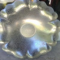 Метална чиния поднос панерка, снимка 3 - Други ценни предмети - 37355288
