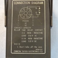 реле време Omron TDL-7 24VDC 0-60sec, снимка 5 - Резервни части за машини - 36922162