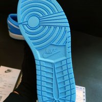 Nike Air Jordan 1 Low Unc 40 размер номер оригинални нови сини обувки унисекс мъжки маратонки , снимка 5 - Маратонки - 37515660