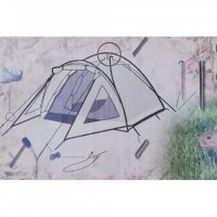 Комплект за палатка, снимка 2 - Такъми - 29821904