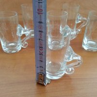 Стъклени чаши чашки  , снимка 4 - Антикварни и старинни предмети - 29658014