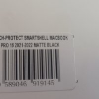 Tech - protect smartshell Macbook Pro 16 2021-22 matte blackk, снимка 1 - Лаптопи за работа - 42090393