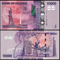 ❤️ ⭐ Уганда 2021 10000 шилинга UNC нова ⭐ ❤️, снимка 1 - Нумизматика и бонистика - 44166128