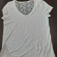 Бяла тениска, снимка 1 - Тениски - 28498614