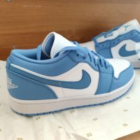 Nike Air Jordan 1 High Blue Chill Нови Оригинални Кецове 43 размер Обувки Номер 43 Маратонки Нови, снимка 13 - Кецове - 37551209