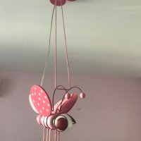 Полилей пеперуда за детска стая, снимка 1 - Лампи за таван - 37341701