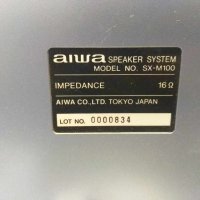 Аудио система AIWA XR-M100, снимка 5 - Аудиосистеми - 42121730