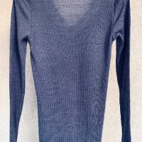 Скъпа нежна блуза меринос и коприна  Швейцария, снимка 6 - Блузи с дълъг ръкав и пуловери - 42507685
