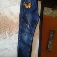 Продавам детски дънки ластични, снимка 5 - Детски панталони и дънки - 33586413