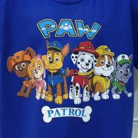 Нова детска тениска с дигитален печат PAW Patrol (Пес патрул) в цвят ротманс, снимка 7 - Детски тениски и потници - 37355434