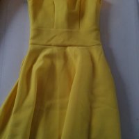 Жълта  рокля , снимка 1 - Рокли - 31107060