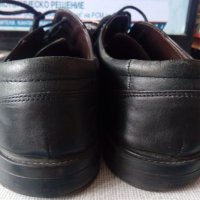 Официални мъжки кожени обувки Clarks Cushion Cell, снимка 10 - Официални обувки - 37220073
