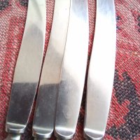 4 Ножчета стари СССР неръждавейка Кухненски ножчета за Масло 31956, снимка 6 - Прибори за хранене, готвене и сервиране - 38037496