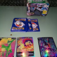 Покемон карти в метални кутии-нови разнообразие, снимка 5 - Карти за игра - 38482379