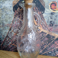 стъклено шише за олио от Гърция, снимка 1 - Аксесоари за кухня - 44528360