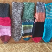 33 броя плетени чорапи, снимка 17 - Дамски чорапи - 39046592