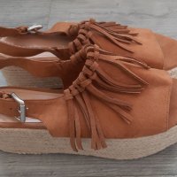 Pull & Bear Platform Sandals, снимка 3 - Сандали - 35625866