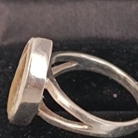 Красив сребърен пръстен 3Д, снимка 3 - Пръстени - 44480295