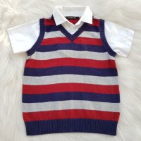 Пуловер - риза George 3-4 години , снимка 1 - Детски пуловери и жилетки - 30141316