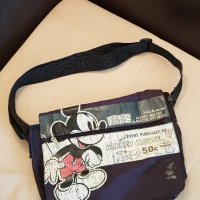 Vintage DISNEY MICKEY MOUSE Shoulder Messenger Sport School Bag, снимка 1 - Чанти - 31048056