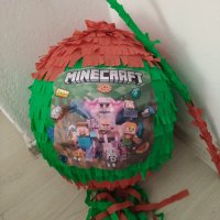 Пинята Minecraft , снимка 1 - Други - 42445123