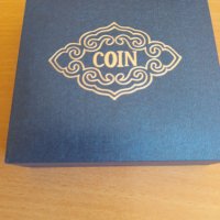 Сувенири монети 100 лв позлатени в кутия, снимка 6 - Нумизматика и бонистика - 37661134