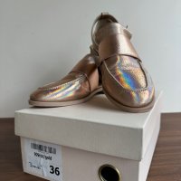 Дамски обувки/мокасини от естествена кожа, Bianki, размер 36, снимка 5 - Дамски елегантни обувки - 42220819
