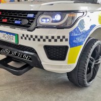 НОВО!Акумулаторен джип RANGE ROVER POLICE с 12V батерия,USB,сигнални светлини, снимка 12 - Детски велосипеди, триколки и коли - 42412221