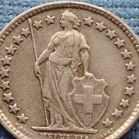 Сребърна монета 0.835 проба 1/2 франк1943г. Швейцарска Конфедерация 39654, снимка 8 - Нумизматика и бонистика - 42752391