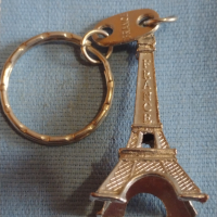 Ключодържател сувенир спомен от ПАРИЖ Айфеловата кула много красив стилен дизайн 43402, снимка 4 - Други - 44790341