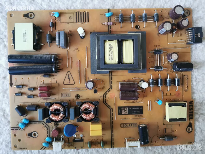 Finlux 50-FUB-7050 Power board Vestel 17IPS72, снимка 1