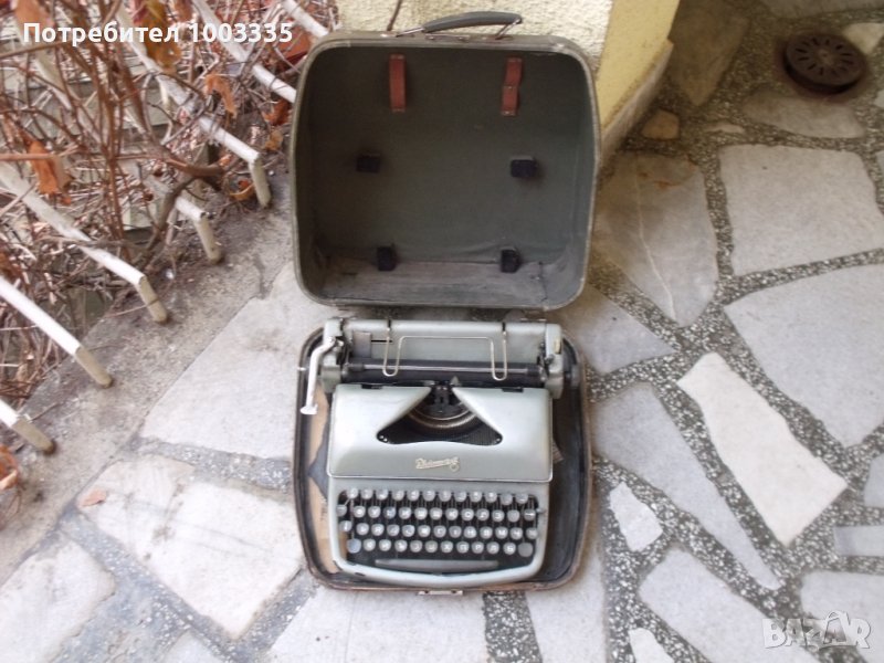 стара пишеща машина Rheinmetal , снимка 1