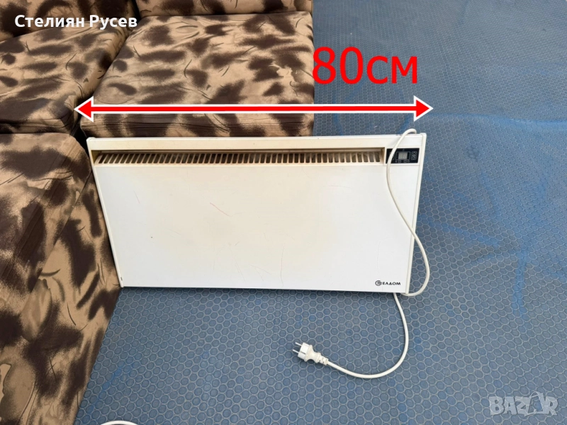 170933    Елдом CW1500 1.5KW конвекторна печка за отопление / конвектор -цена 75 лв или 38.35 евро  , снимка 1