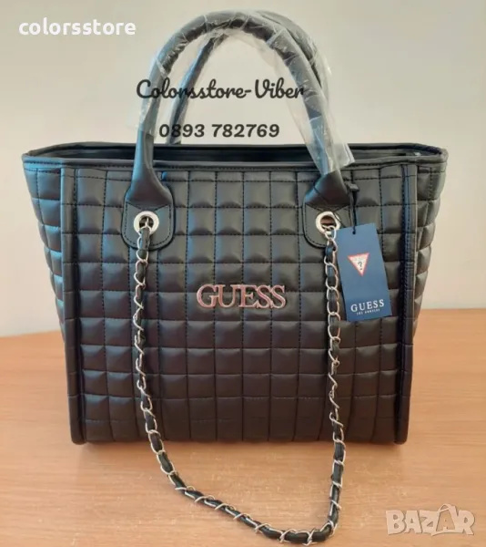 Черна чанта Guess  код SG196, снимка 1