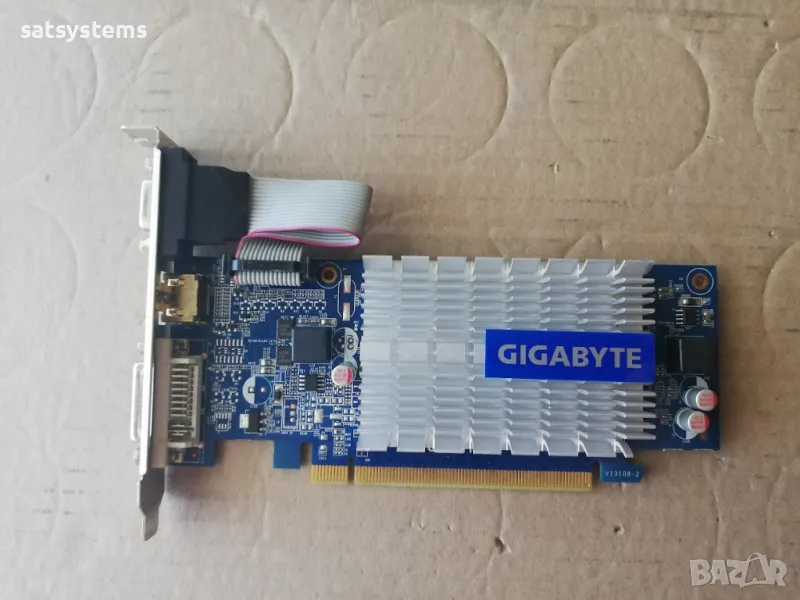 Видео карта NVidia GeForce Gigabyte N210SL HDMI 1024MB GDDR3 64bit PCI-E , снимка 1