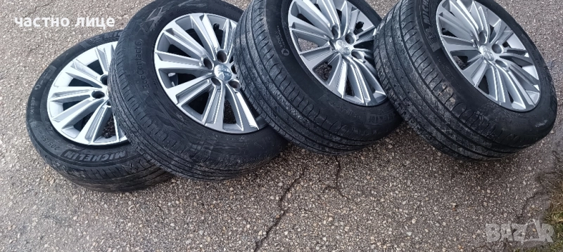 4 броя алуминиеви джанти 16 цола за Пежо , снимка 1