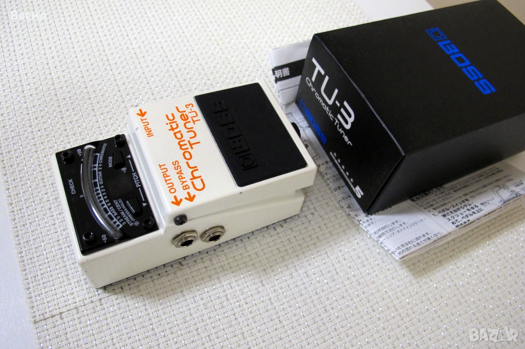 Boss TU-3 – Тунер за китара и бас, снимка 1