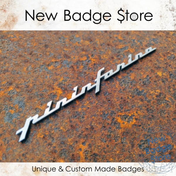 Pininfarina дизайнерски надпис за автомобил, снимка 1