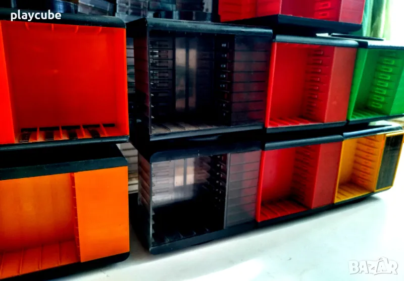 15 броя поставки за аудио касети - Касетник, снимка 1