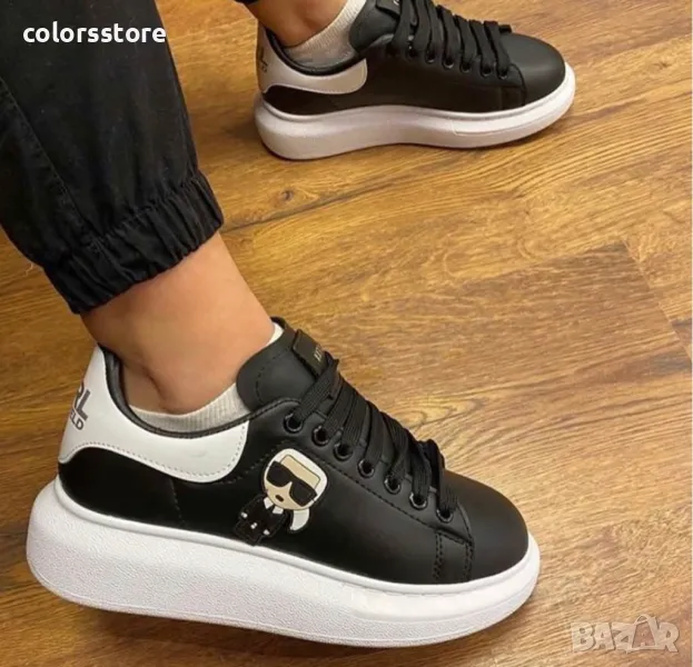 Дамски черни кецове  Karl Lagerfeld код Br315, снимка 1