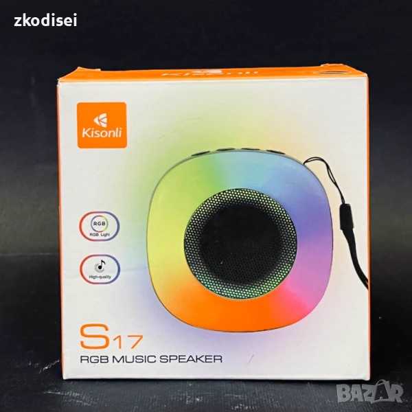 Bluetooth тонколона KISONLI S17, снимка 1
