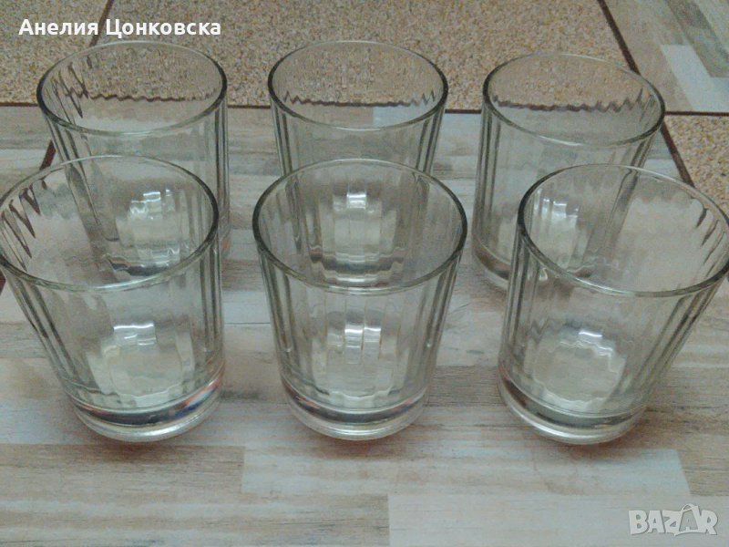 Нови чаши за аперитив 6 броя, снимка 1